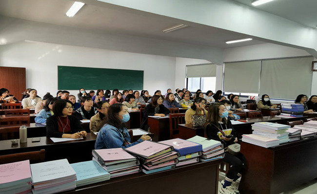 结题现场