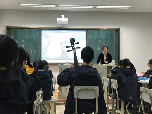 让“三全育人、课程思政”理念落地生根 ——领衔人参加省艺术职业学校课堂教学观摩活动