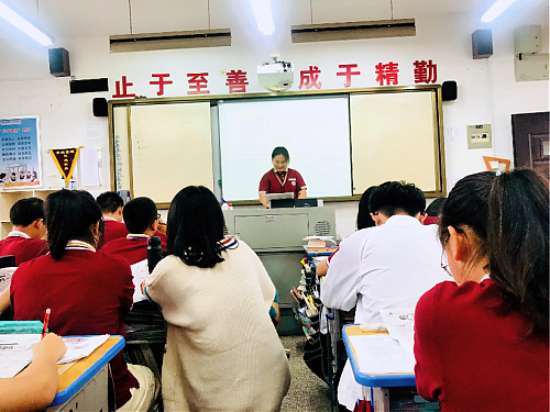 指向核心素养 聚焦生本课堂----记2019.10常熟市中学英语顾素芳名师工作室成员走进江苏省栟茶高级中学学习之行