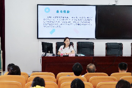 特教名师工作室成员参加融合教育专任教师培训并做专题讲座