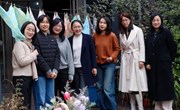 “丝韵新程，巾帼绽彩” ——常熟市教师发展中心“三八”节湿拓染丝巾活动举行